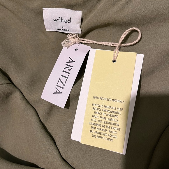 Aritzia Wilfred Only Slip‎ Midi Dress - Picture 3 of 6